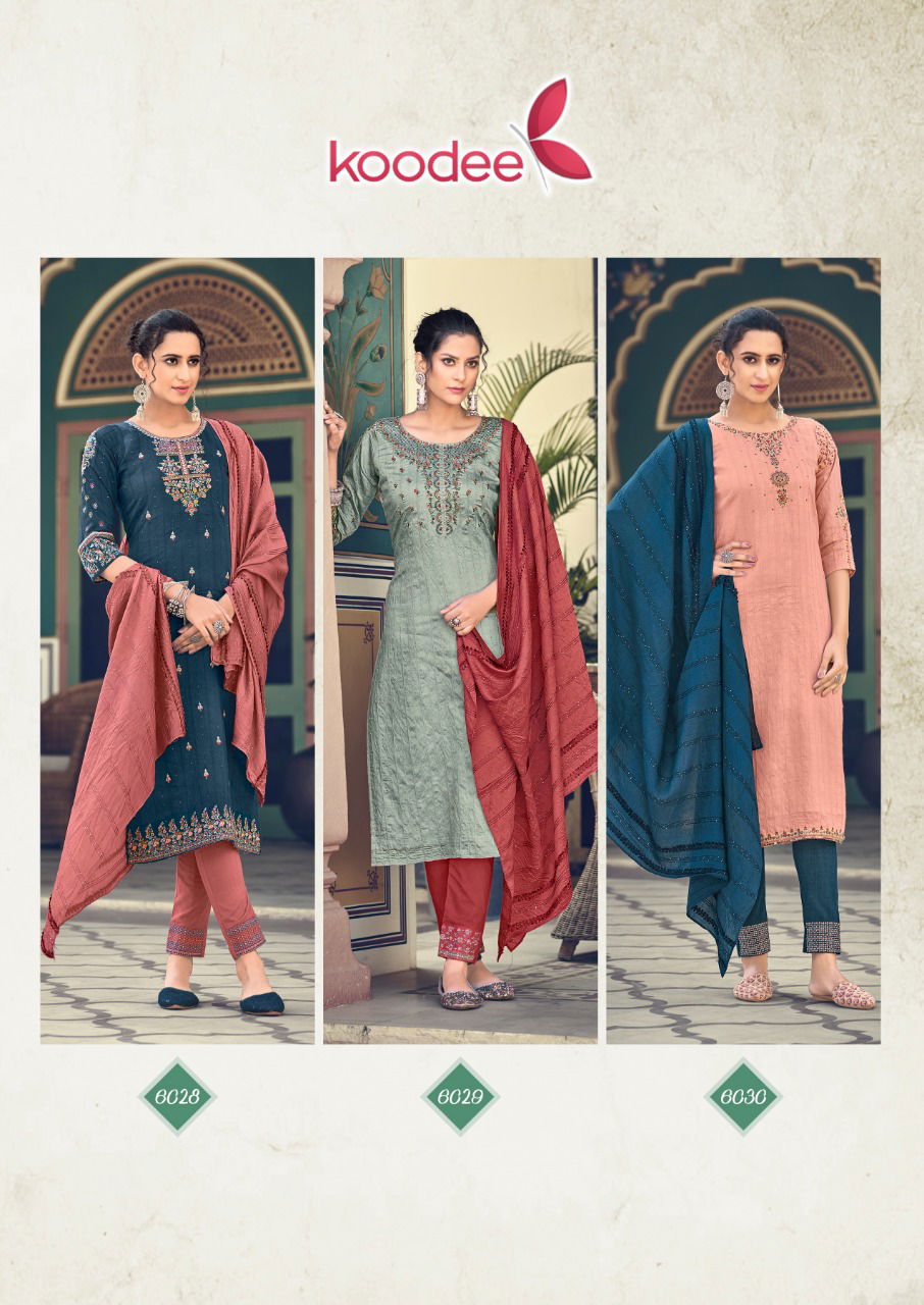 Koodee Anupama 1 New Fancy Ethnic Wear Viscose Ready Made Collection